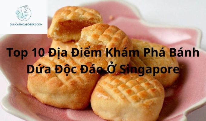 Top 10 Địa Điểm Khám Phá Bánh Dứa Độc Đáo Ở Singapore